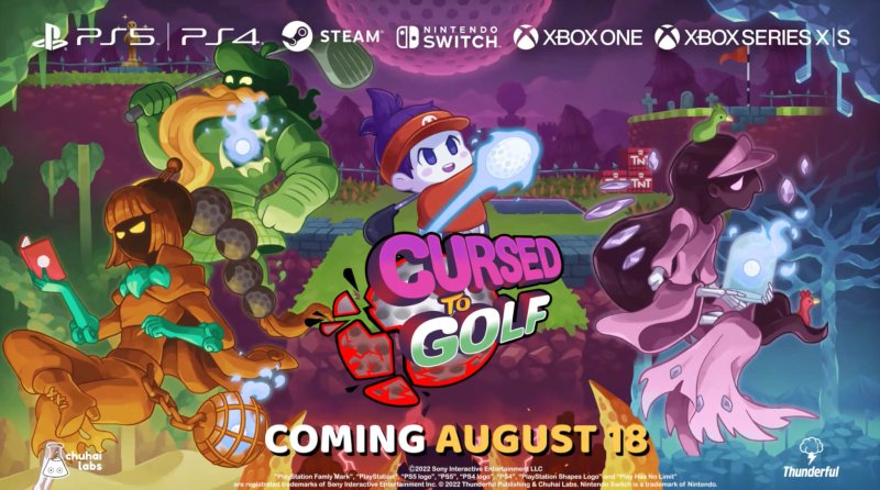 Cursed To Golf の発売日は22年8月18日 ゴルフでダンジョン探索するactのゲーム内容 神ゲー攻略