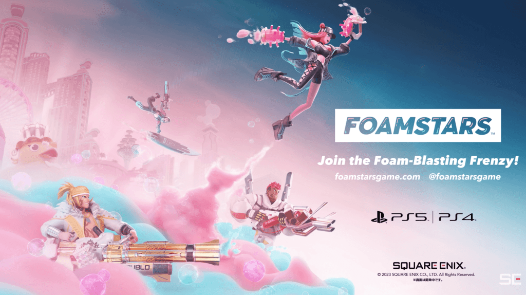 「FOAMSTARS（フォームスターズ）」の配信日は2024年2月6日！ゲーム概要の紹介