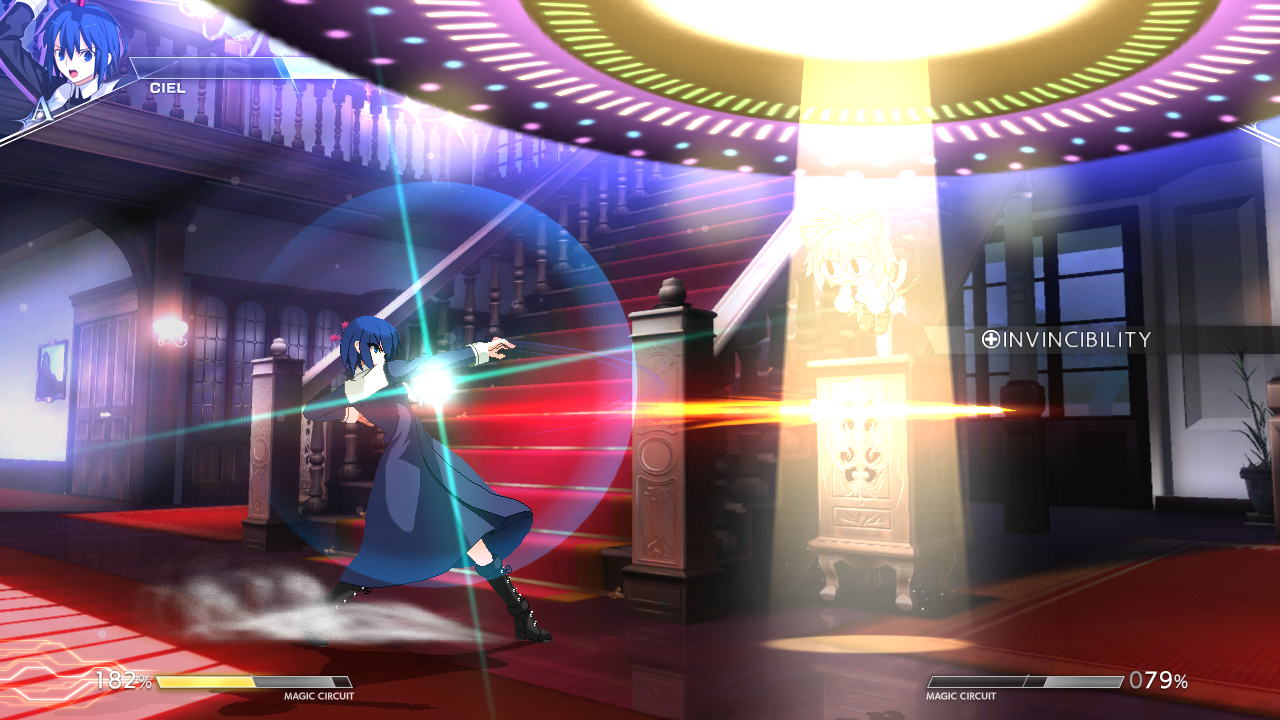 『MELTY BLOOD TWI-LUMINA』バトルシーン7