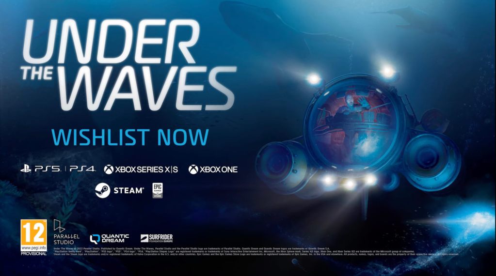 「Under The Waves」の発売日は2023年8月29日！過去のトラウマと向き合う男を描く深海探索ADV