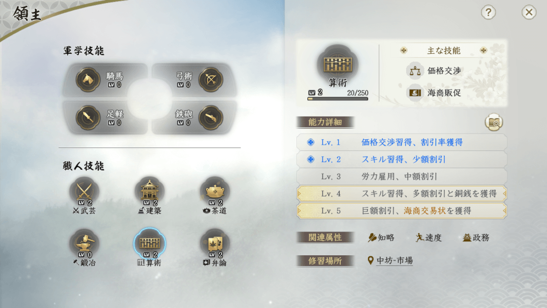 信長の野望 真戦 算術