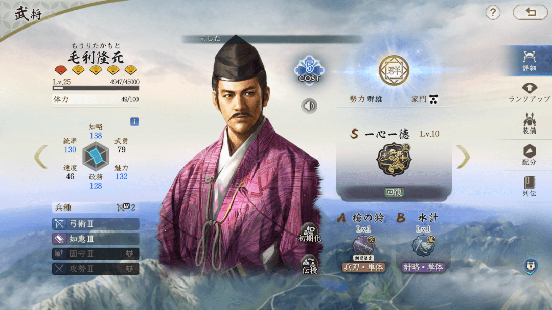 信長の野望 真戦 武将